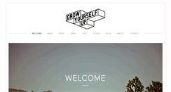 Desktop Screenshot of growyourselfup.com