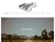 Tablet Screenshot of growyourselfup.com
